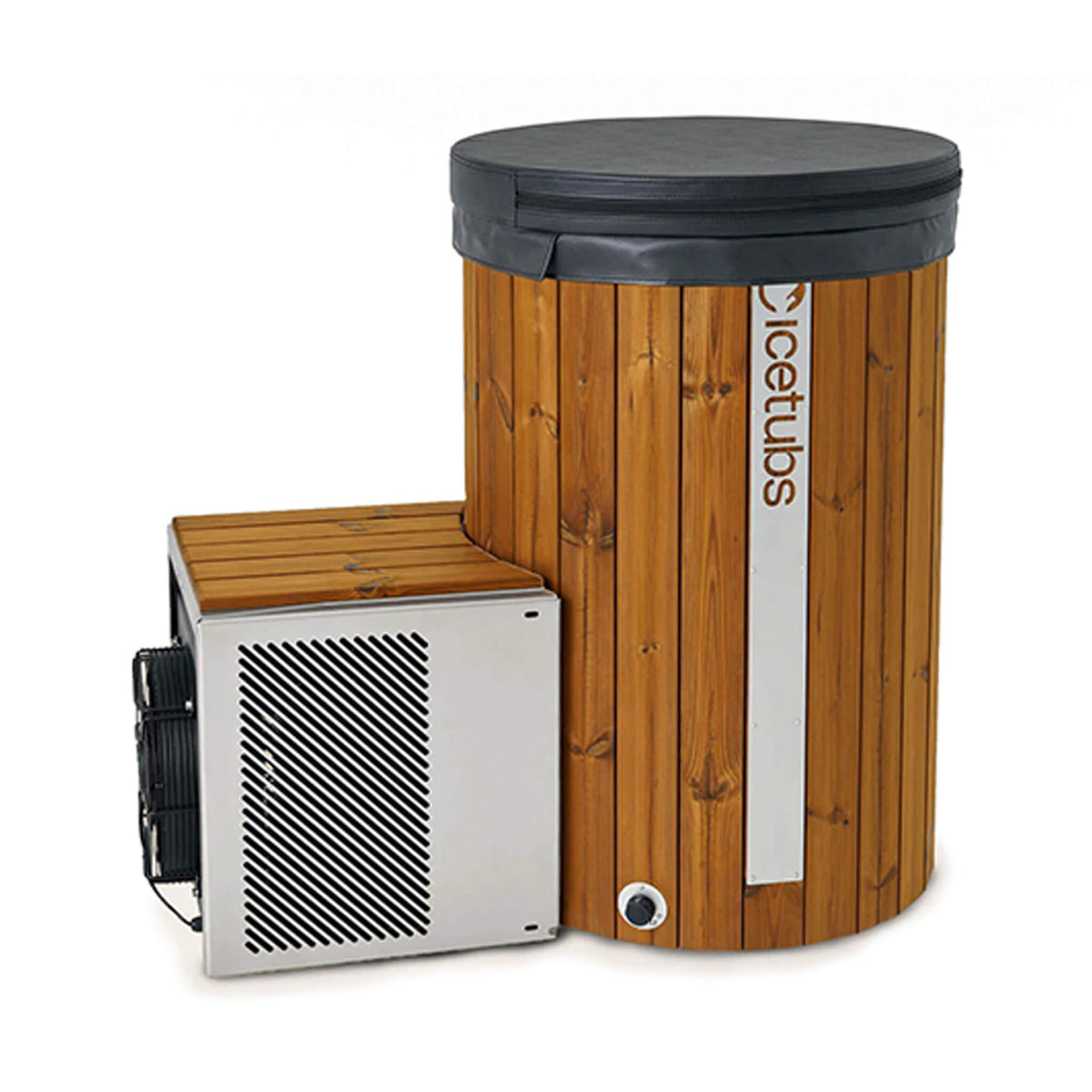 Icetubs IceBarrel Cold Plunge Tub – Thermowood Immersion Spa with Integrated Chiller & Heater