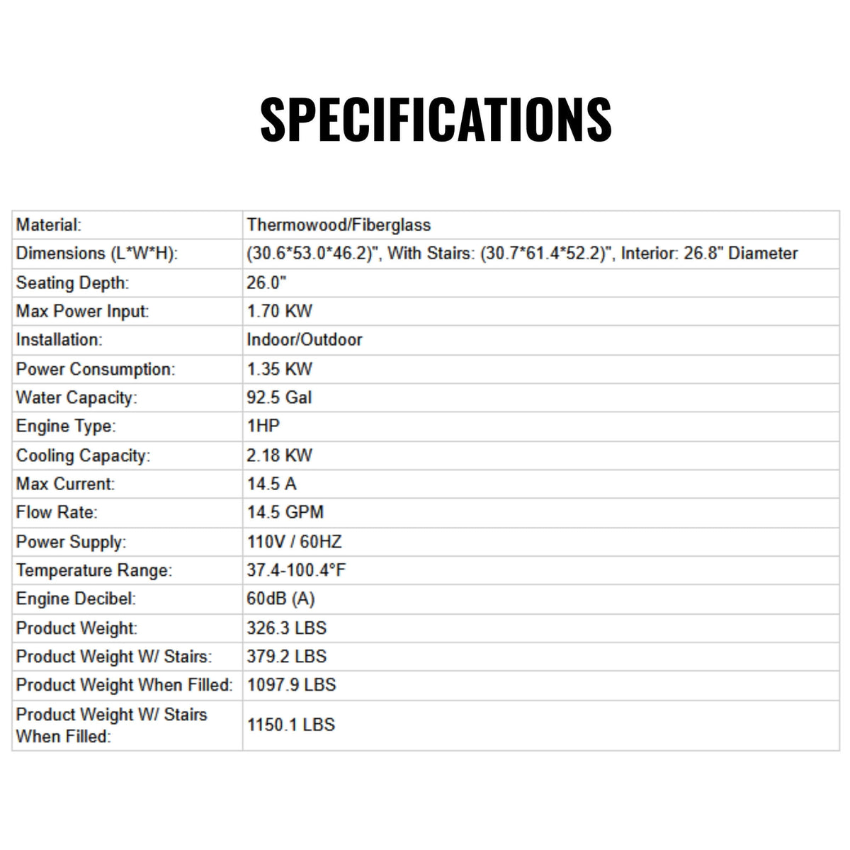 Icetubs IceBarrel Cold Plunge Tub – Thermowood Immersion Spa with Integrated Chiller & Heater