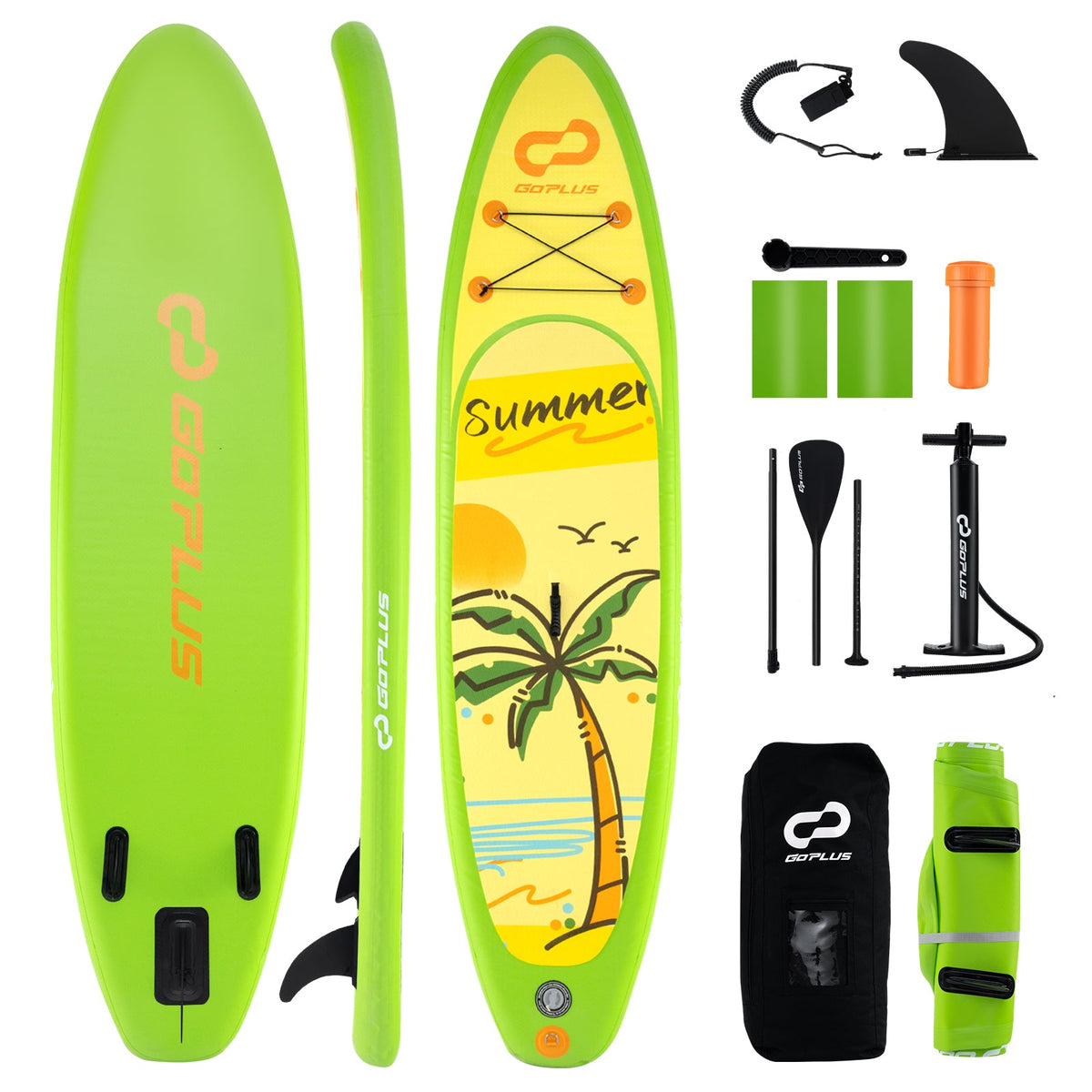 Inflatable SUP Board – Complete Paddle Kit - Aloha Swim Wellness