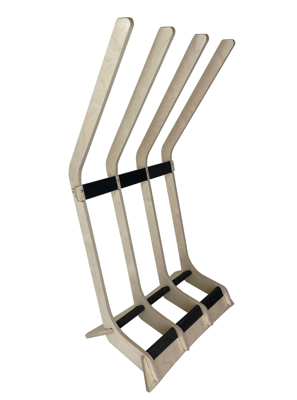 The Lineup Freestanding Surfboard Rack – Baltic Birch Display & Storage, 3–6 Boards