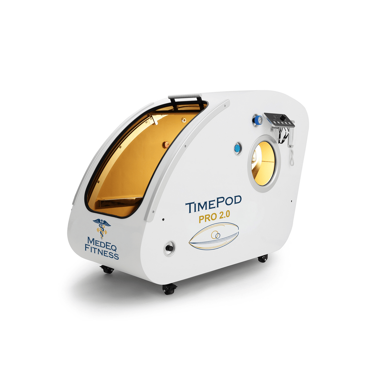 MedEq TimePod 2 – 2.0 ATA Triangular Hard-Shell Hyperbaric Chamber - Aloha Swim Wellness