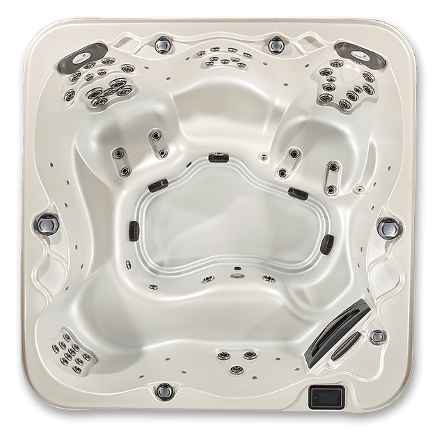 Monarch 5-Person Hot Tub – Luxury Spa with Hydrotherapy Jets & LED Lighting - Aloha Swim Wellness
