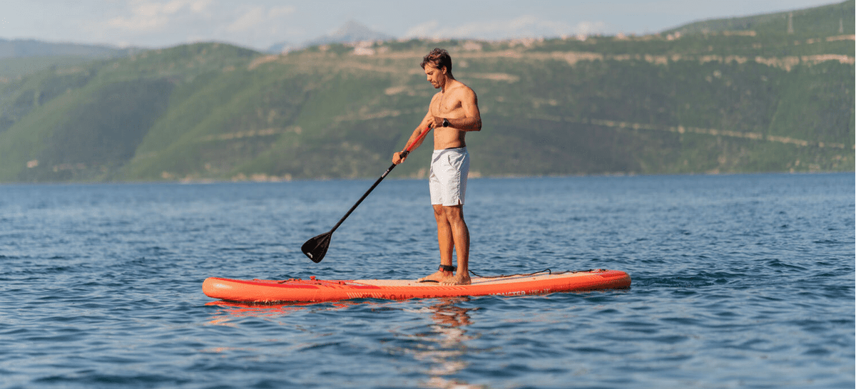 Monster (Sky Glider) All-around iSUP (3.66m/15cm) With Aluminum SPORTS III Paddle And Safety Leash - Aloha Swim Wellness