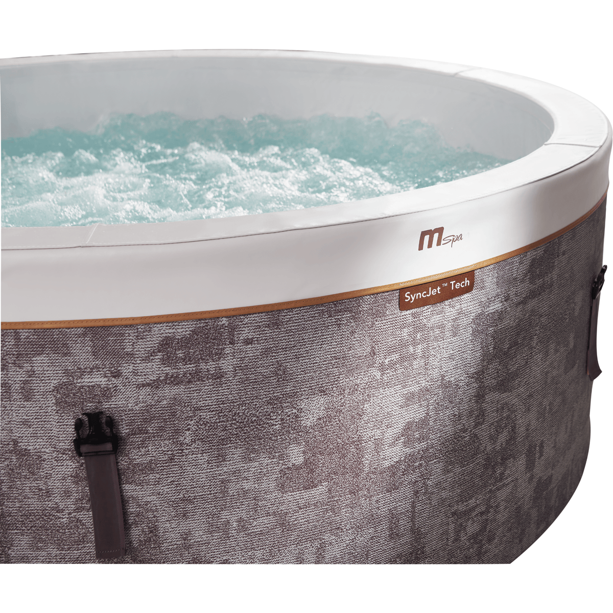MSPA | COCOON | Verto Series | Textile-inspired Design | Rigid Hot Tub & Spa | Upto 6 Person - Aloha Swim Wellness