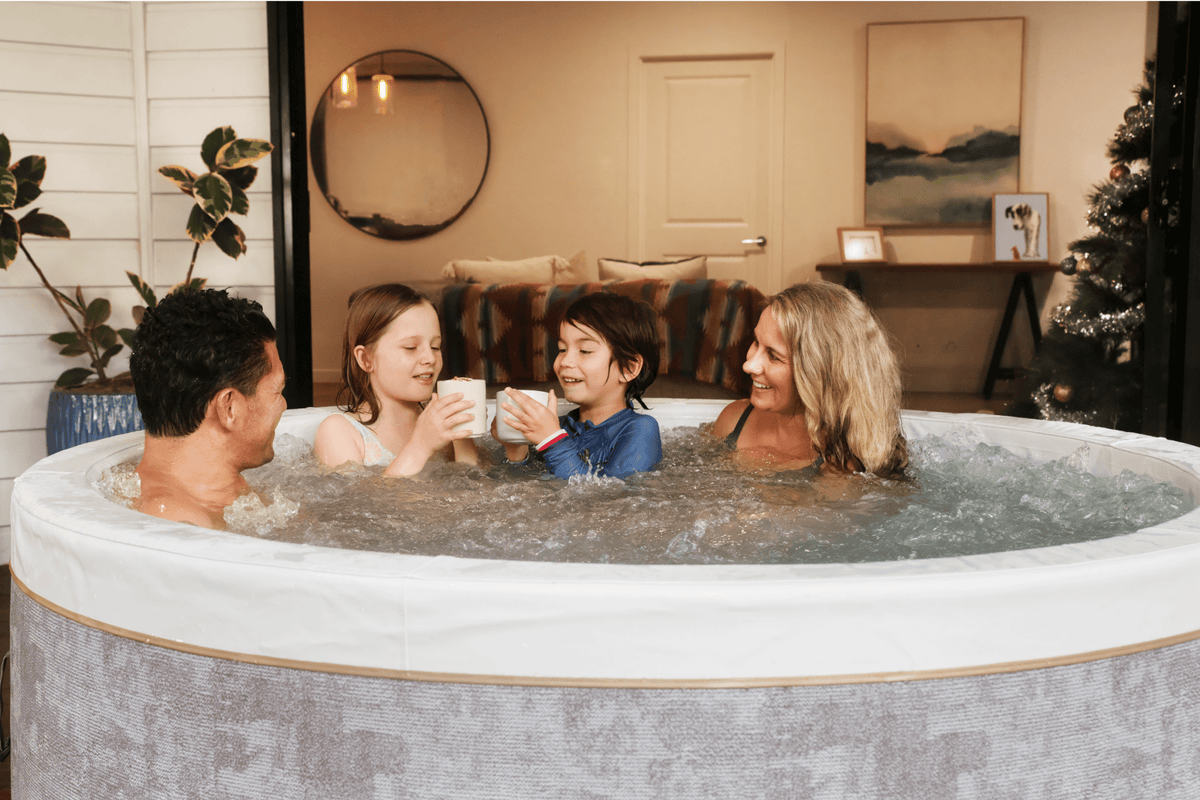 MSPA | COCOON | Verto Series | Textile-inspired Design | Rigid Hot Tub & Spa | Upto 6 Person - Aloha Swim Wellness