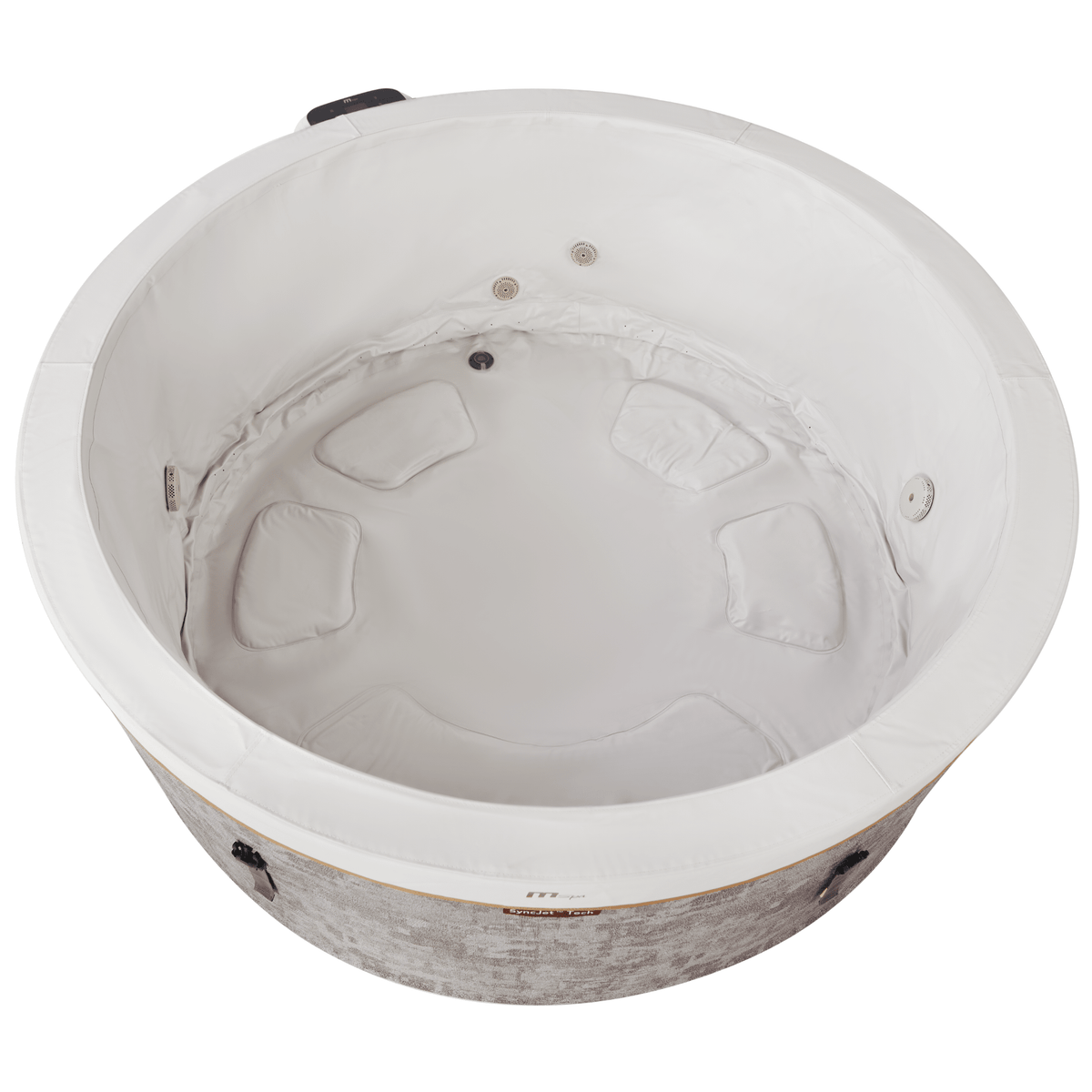 MSPA | COCOON | Verto Series | Textile-inspired Design | Rigid Hot Tub & Spa | Upto 6 Person - Aloha Swim Wellness