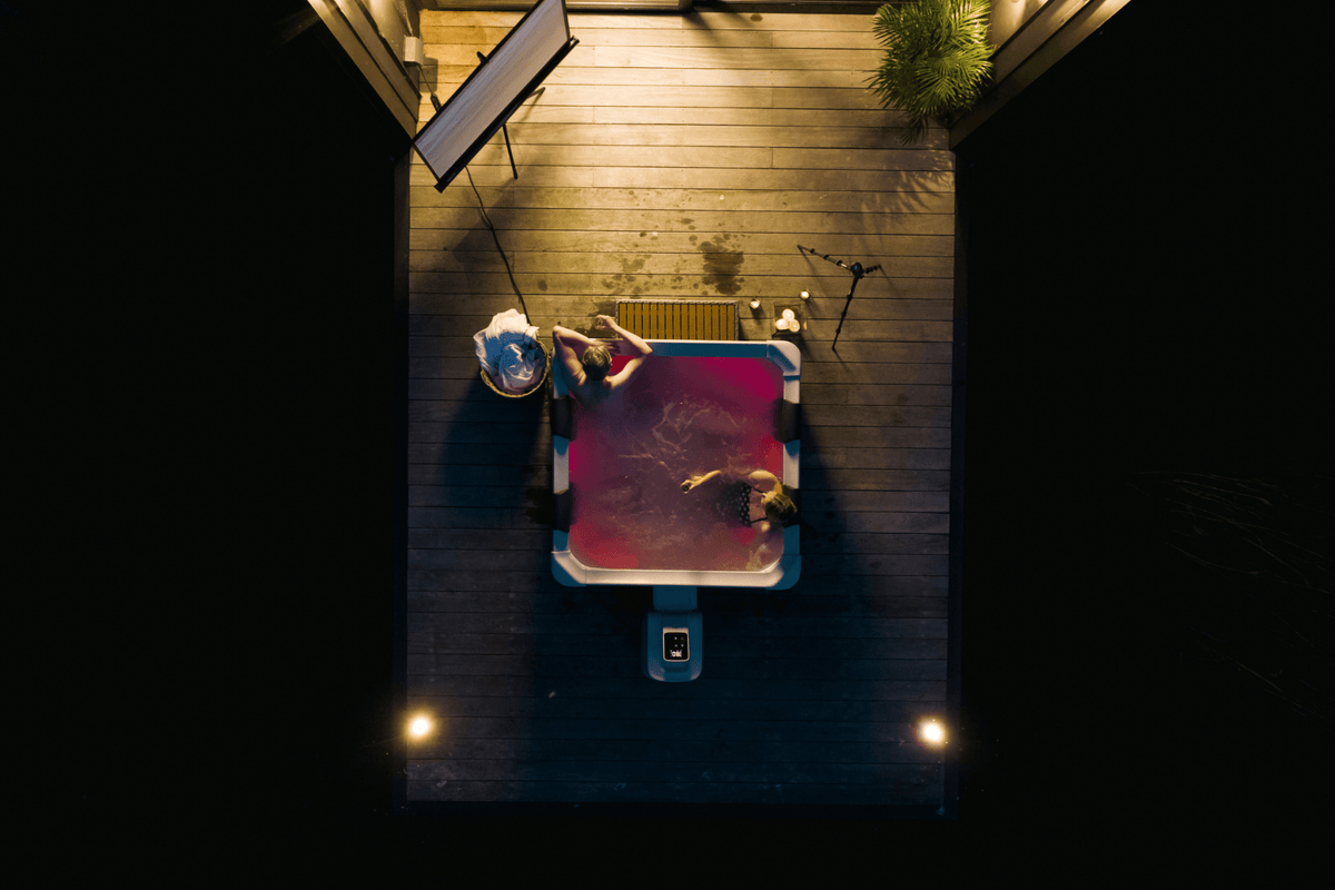MSPA | OSLO | Frame Series | Rigid Hot Tub & Spa | Light up the night | Upto 6 Person - Aloha Swim Wellness