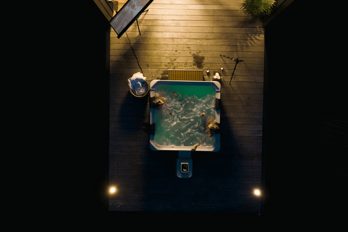 MSPA | OSLO | Frame Series | Rigid Hot Tub & Spa | Light up the night | Upto 6 Person - Aloha Swim Wellness