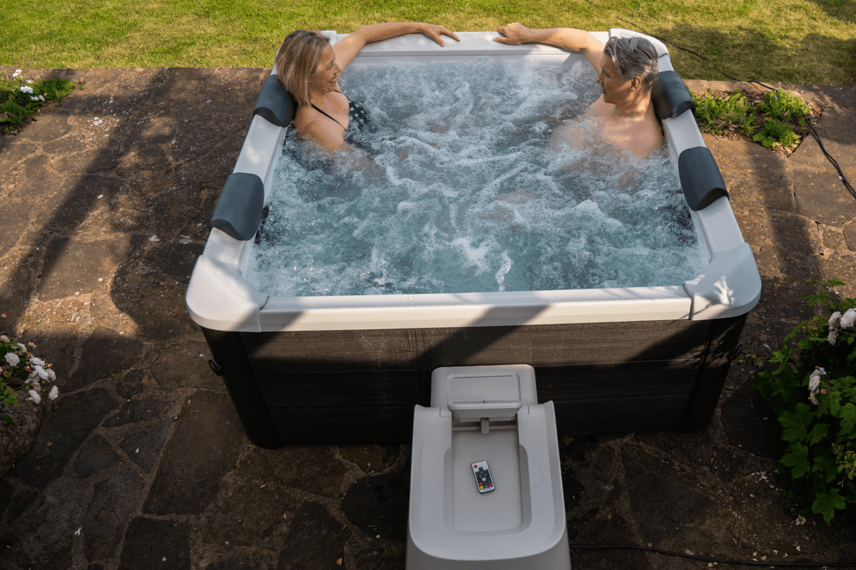 MSPA | OSLO | Frame Series | Rigid Hot Tub & Spa | Light up the night | Upto 6 Person - Aloha Swim Wellness