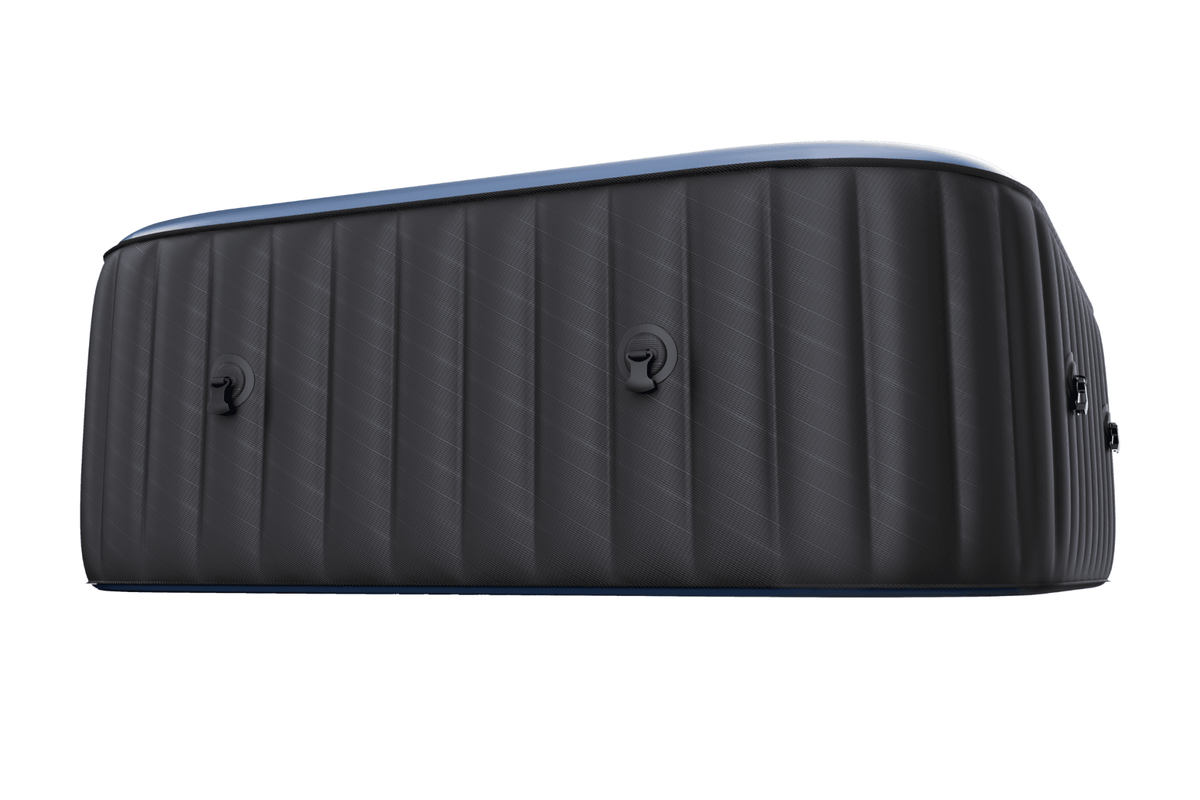 MSPA | TEKAPO | Comfort Series | Inflatable Hot Tub & Spa | Metallic Blue | Upto 6 Person - Aloha Swim Wellness