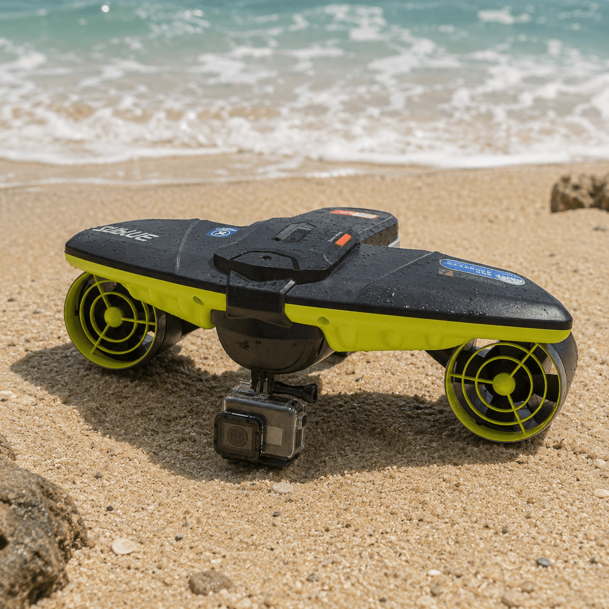 Navbow Underwater Scooter – Dual-Motor Dive Propulsion with OLED Display & 40m Depth Rating - Aloha Swim Wellness