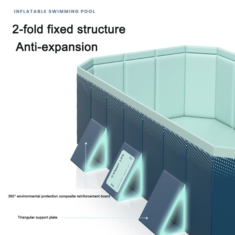 Non inflatable swimming pool installation free ready to use children's shower pool household outdoor large household pool - Aloha Swim Wellness