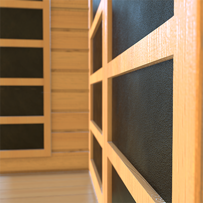 Medical 4 Full-Spectrum Infrared Sauna – 2-Person Home Sauna, 1700W