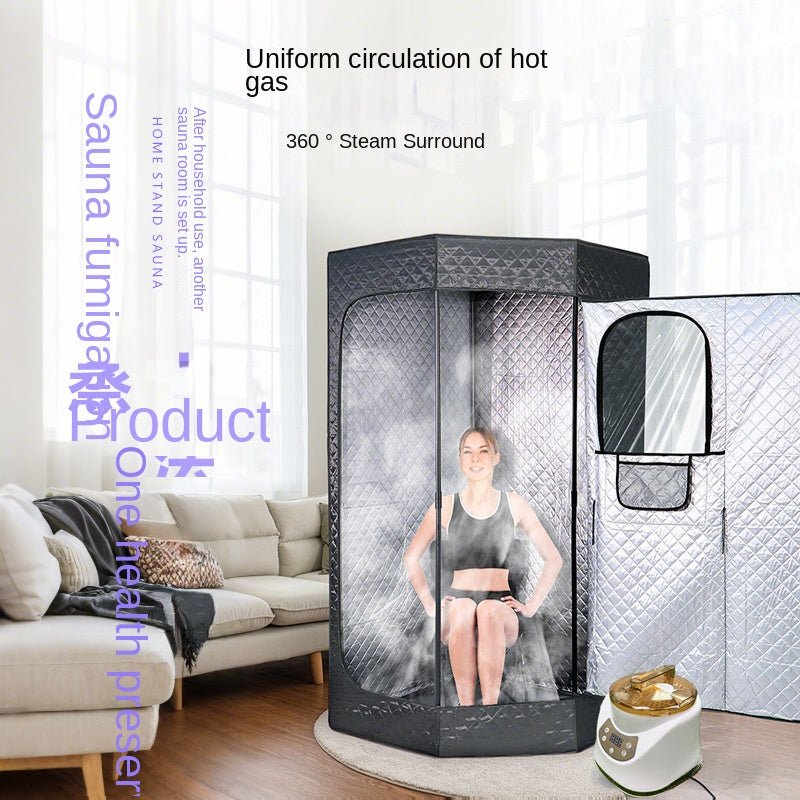 Portable Sauna Tent Five-Sided Home Bracket Steam Bath Box - Aloha Swim Wellness