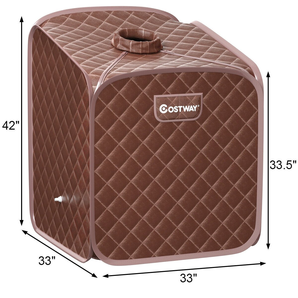 Portable Steam Sauna Tent with Remote & Foot Rollers - Aloha Swim Wellness