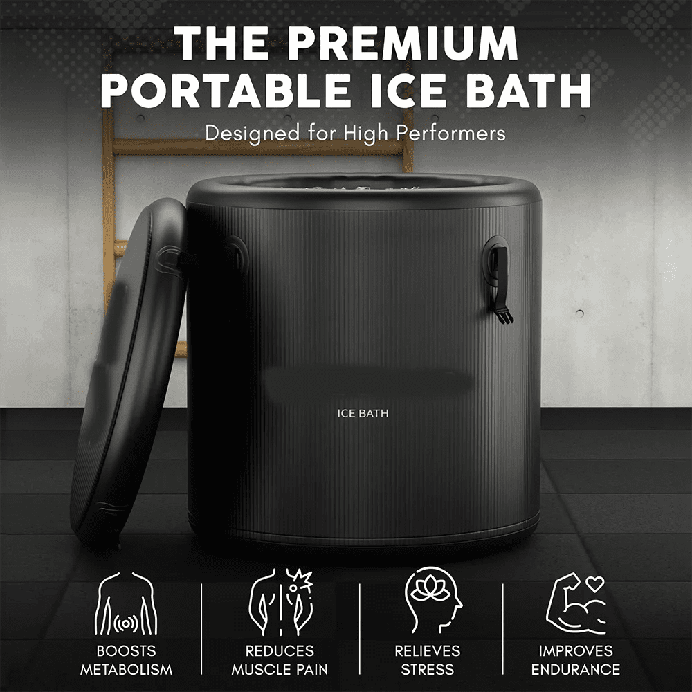 Pro Elite 90cm Ice Bath Pod — Inflatable Cold Plunge Tub for Athletes - Aloha Swim Wellness
