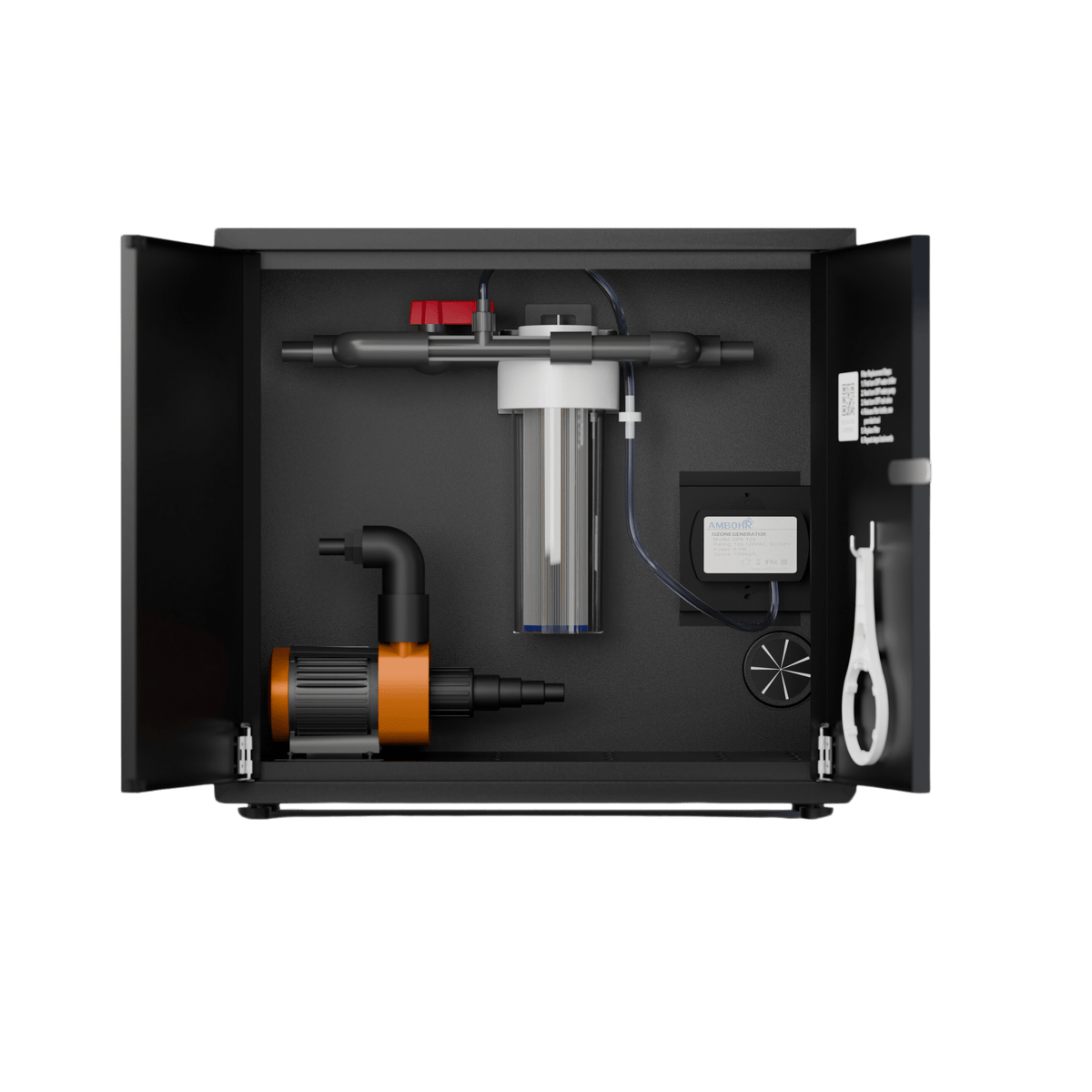 RevX Wellness™ Ozone Water Filtration System – 1,700 GPH Pump & 20-Micron Filter for Cold Plunges - Aloha Swim Wellness