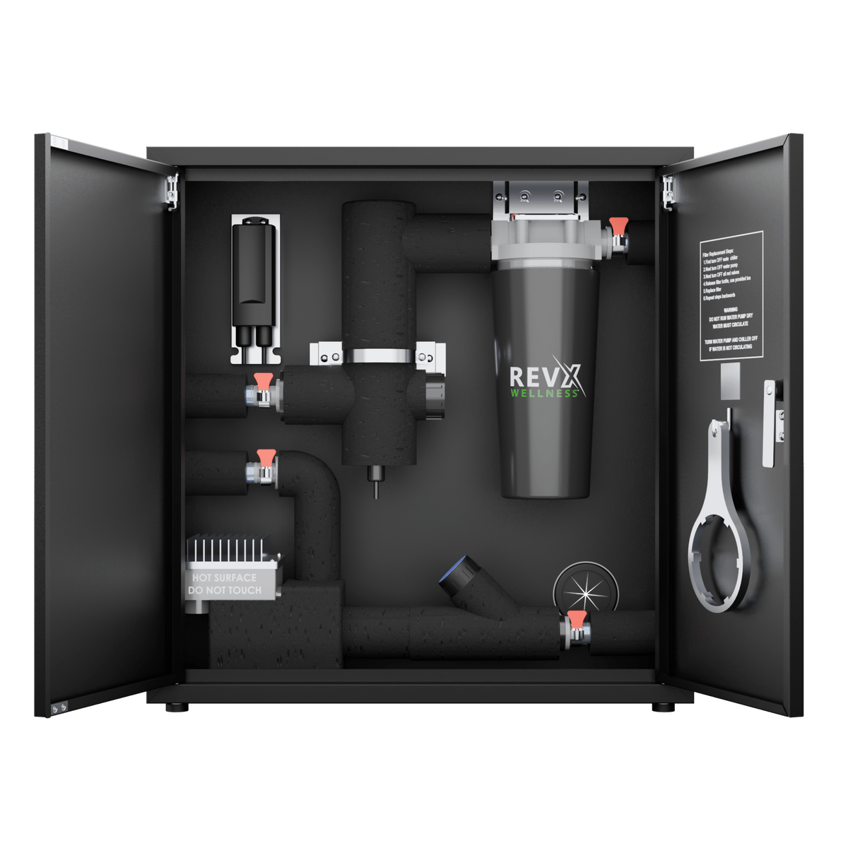 RevX X-FLOW Cold Plunge Filtration System - Aloha Swim Wellness