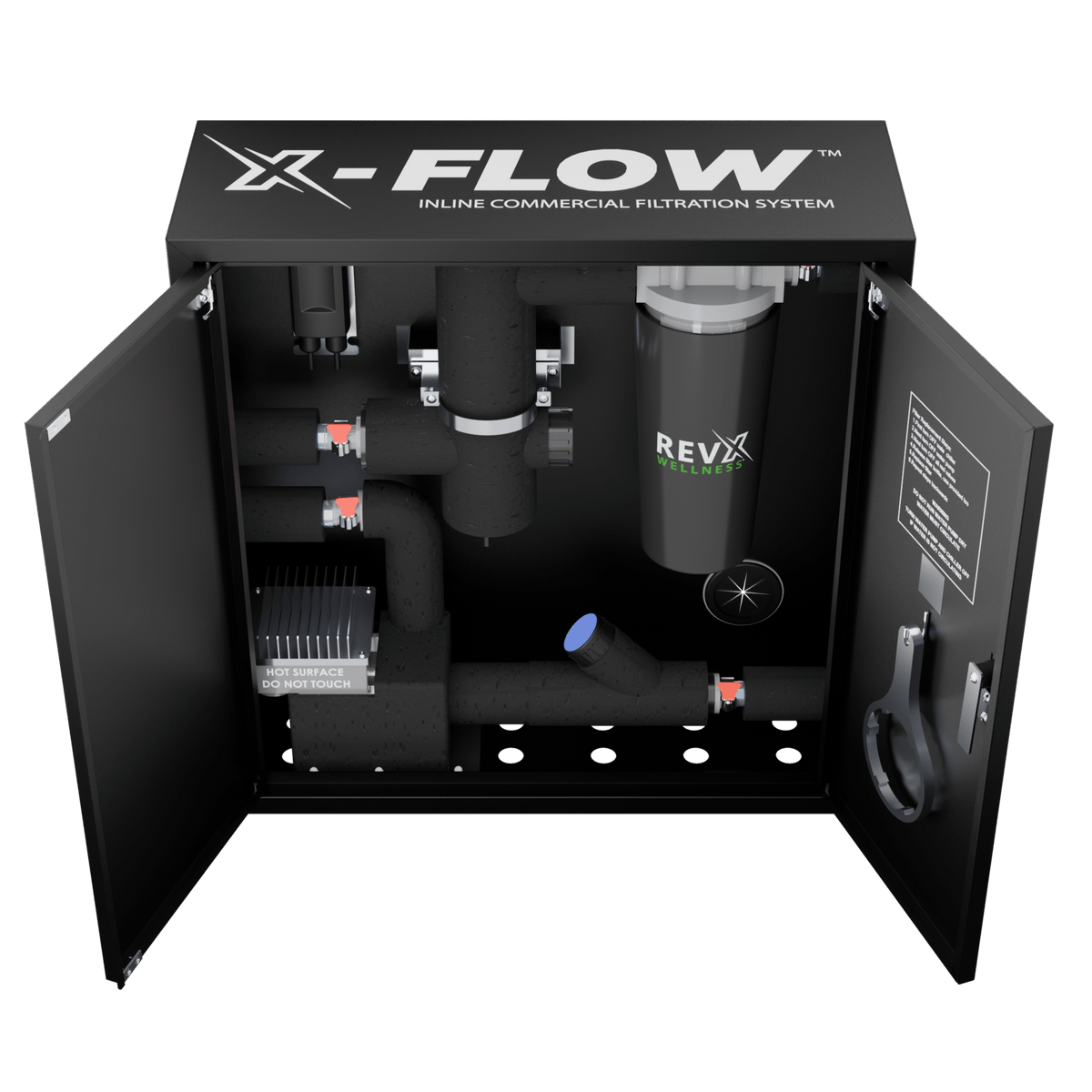 RevX X-FLOW Cold Plunge Filtration System - Aloha Swim Wellness