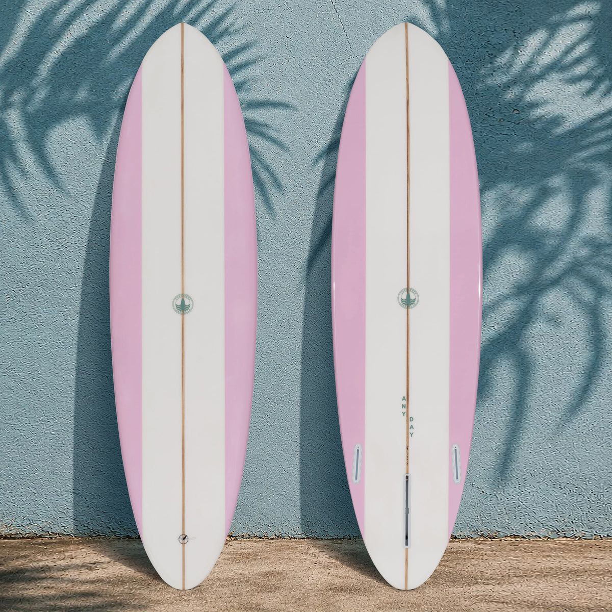 Rose ANY DAY Mid-Length Surfboard – Egg-Inspired Shape for Everyday Surf - Aloha Swim Wellness