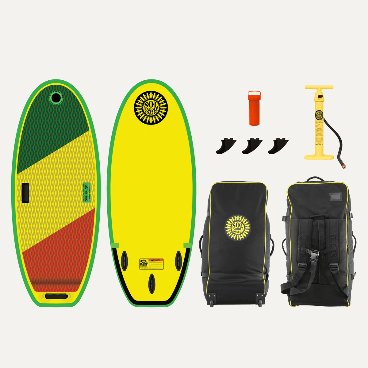 SOLra Inflatable River Surfboard - Aloha Swim Wellness