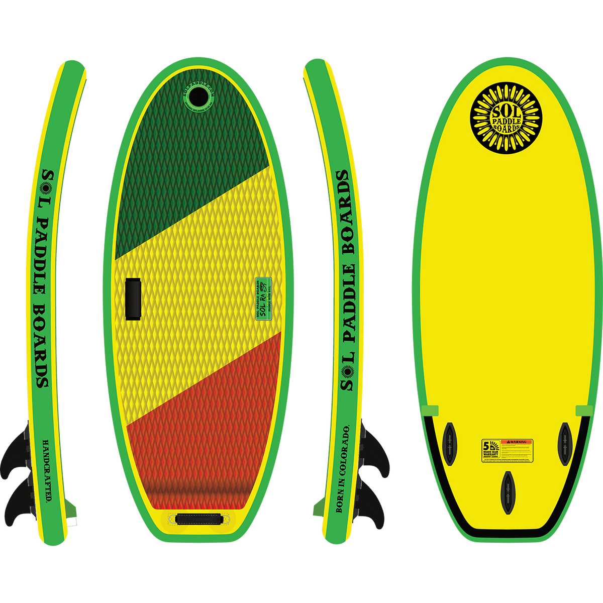 SOLra Inflatable River Surfboard - Aloha Swim Wellness