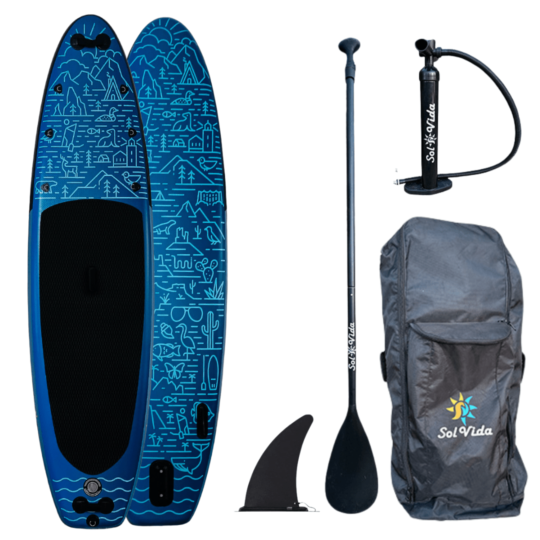 SOLVIDA VidaGlide 10'6 Inflatable Paddle Board - Aloha Swim Wellness