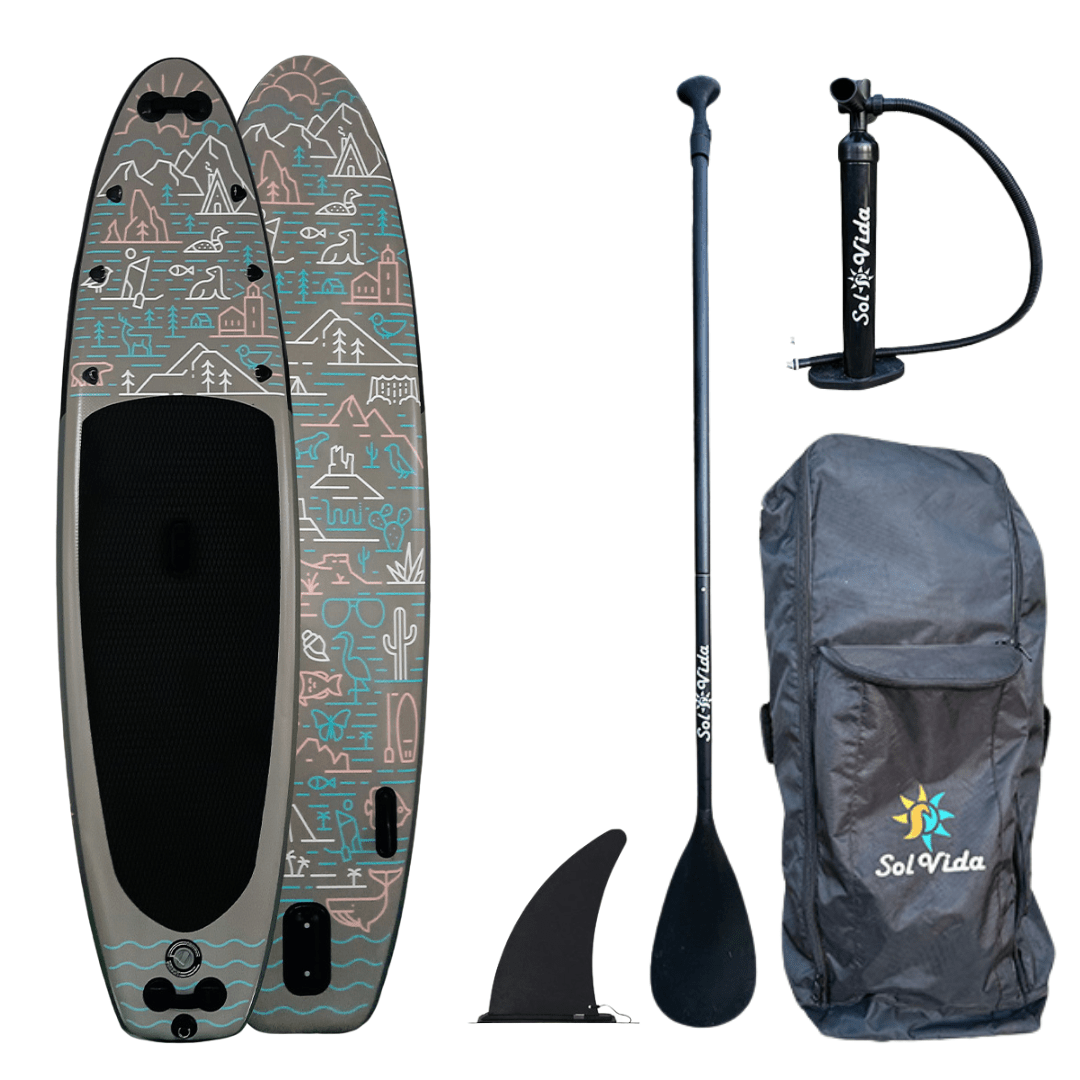 SOLVIDA VidaGlide 10'6 Inflatable Paddle Board - Aloha Swim Wellness