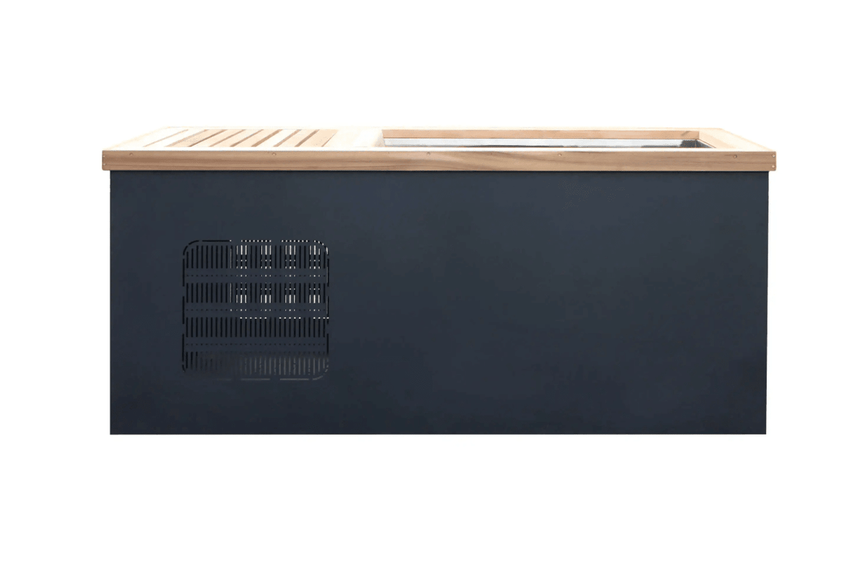 Stainless Steel Plunge Pool Ice Bath With Integrated Chiller - Aloha Swim Wellness