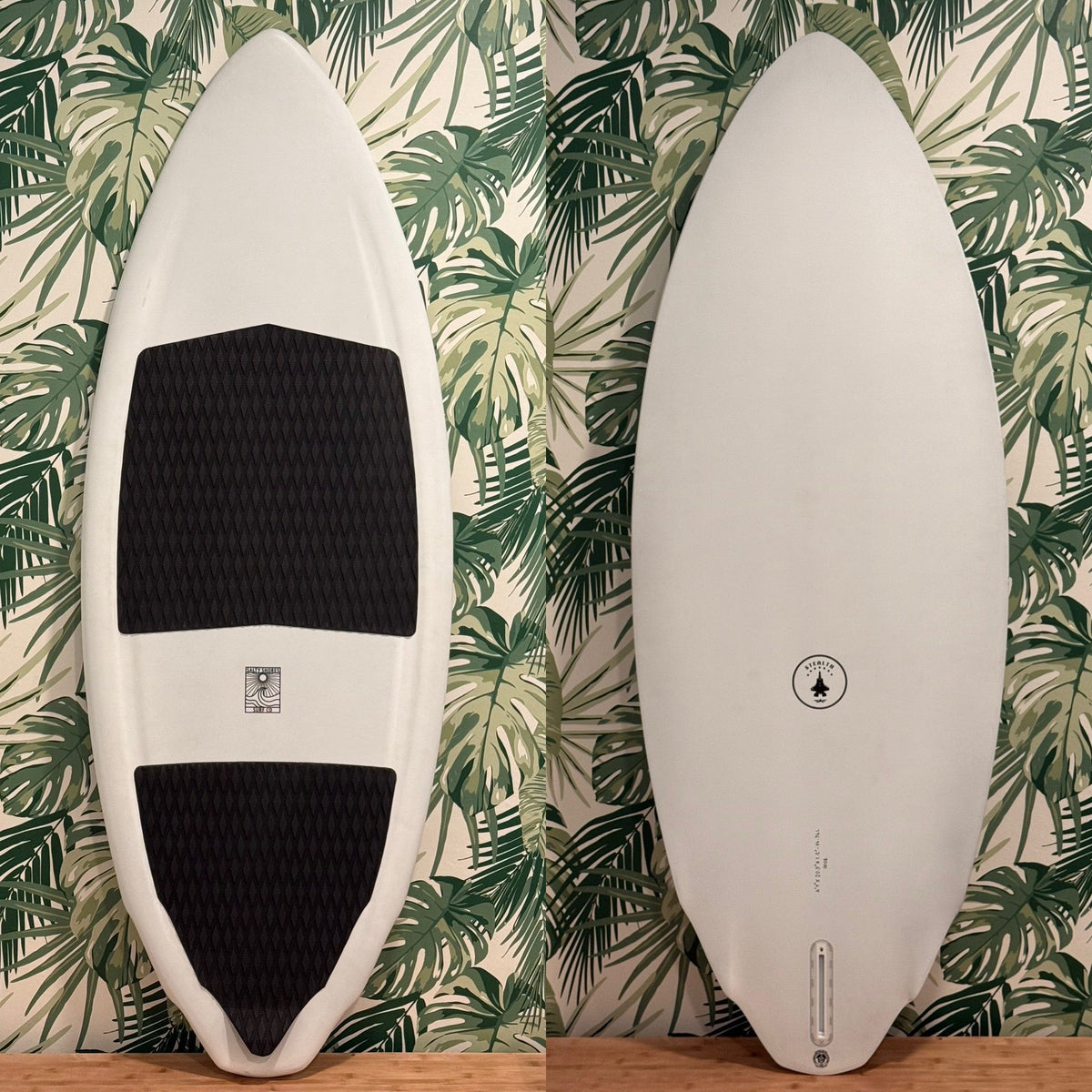Stealth 4'9" Trick Wake Surfboard with Channels – Twin, Nub or Finless - Aloha Swim Wellness