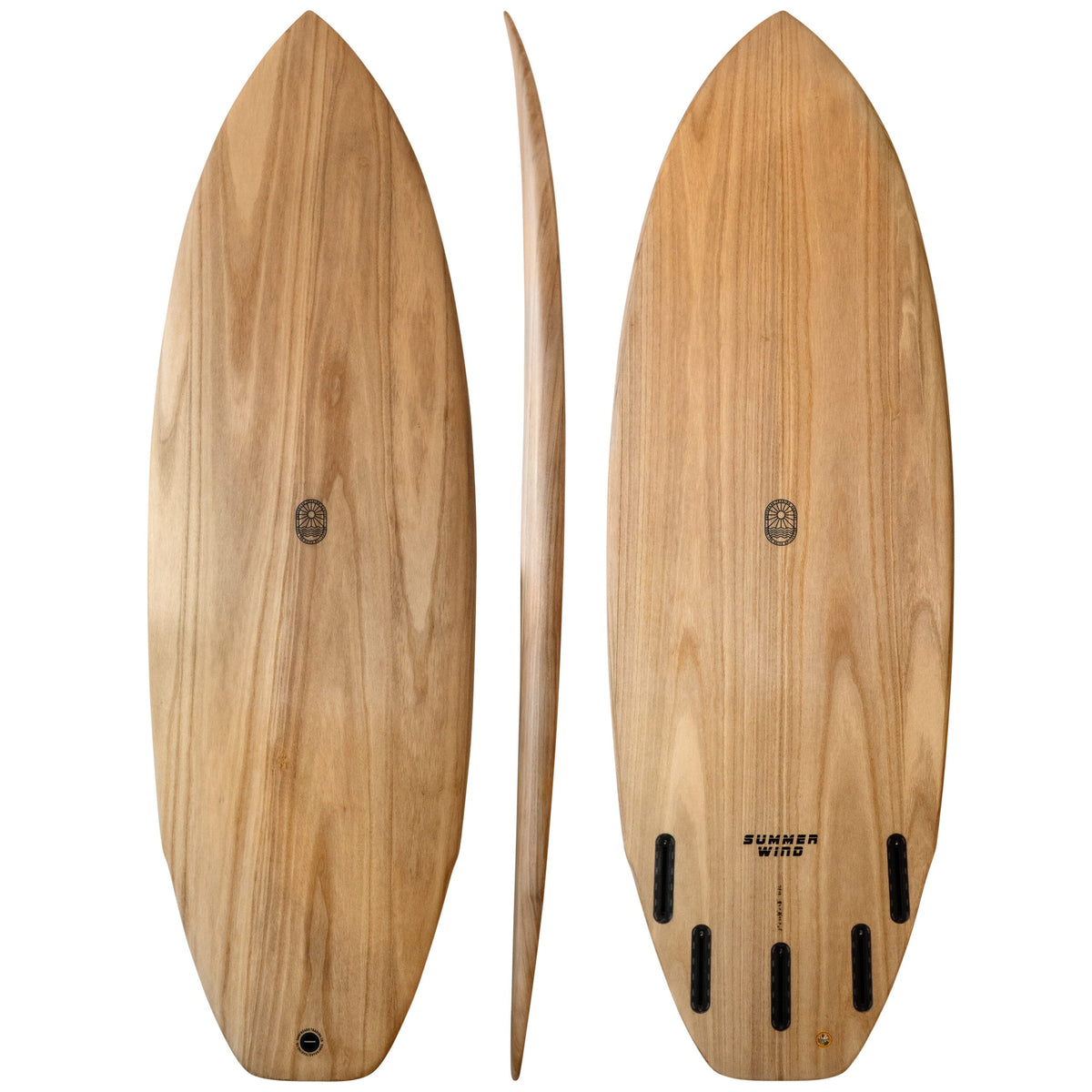 Summer Wind Small-Wave Surfboard – EPS & Paulownia All-Around Board with 5-Fin Setup - Aloha Swim Wellness