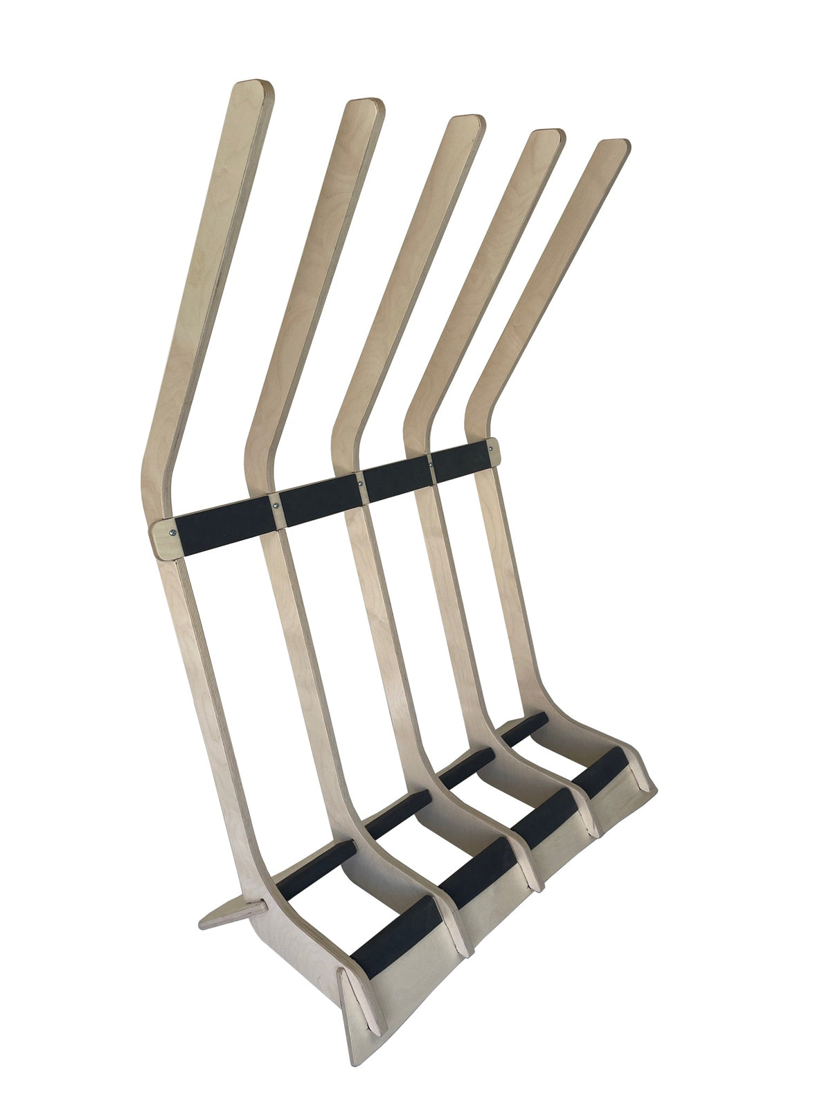 The Lineup Freestanding Surfboard Rack – Baltic Birch Display & Storage, 3–6 Boards - Aloha Swim Wellness