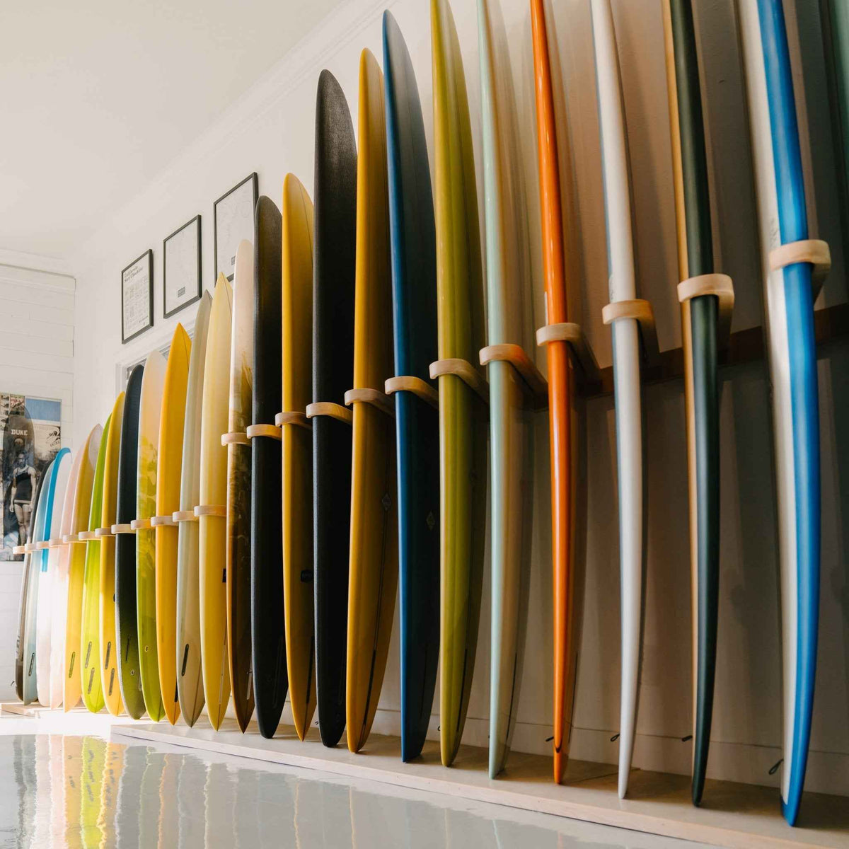 Almond Modular 3-Board Surfboard Wall Rack