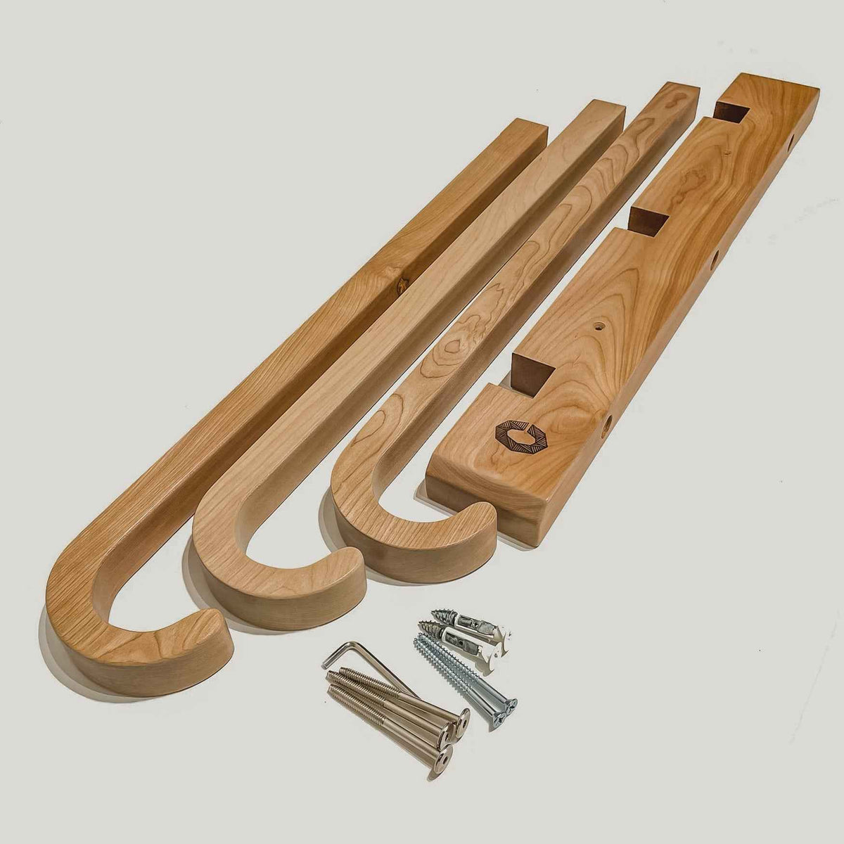 Almond Modular 3-Board Surfboard Wall Rack
