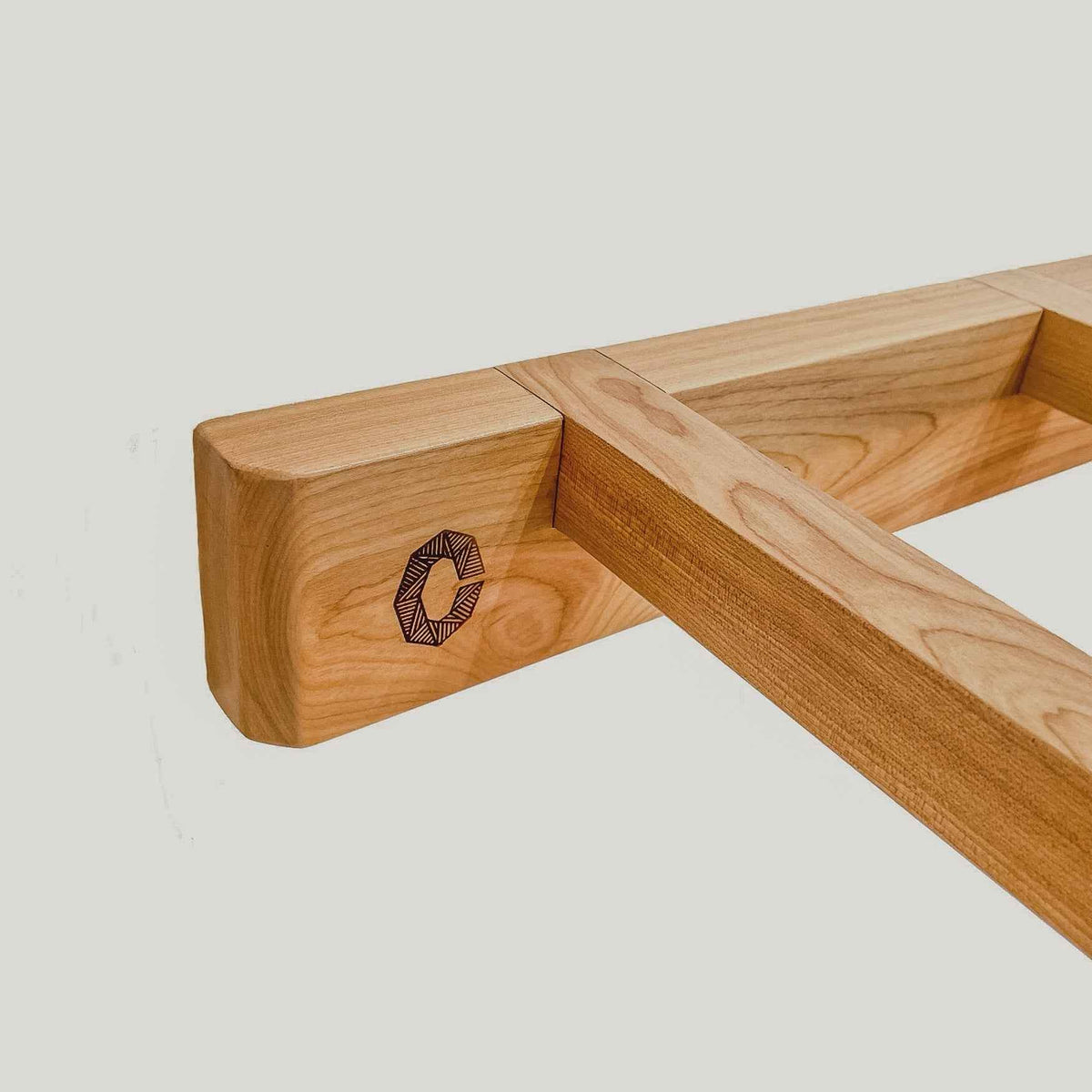 Almond Modular 3-Board Surfboard Wall Rack
