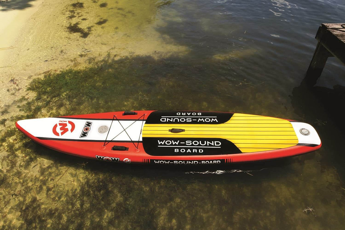 WOW Soundboard Inflatable Paddle Board & Speaker - Aloha Swim Wellness