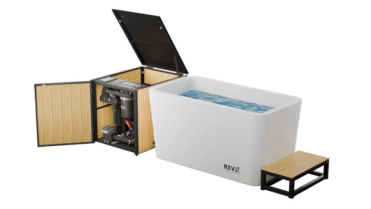 X Tub Acrylic Cold Plunge System – LUX 1.5 HP Chiller & Filtration - Aloha Swim Wellness