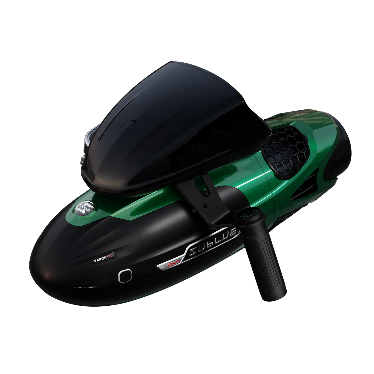 SUBLUE VAPOR Pro Underwater Scooter – 7.46 MPH Pump-Jet Performance with Dual Batteries