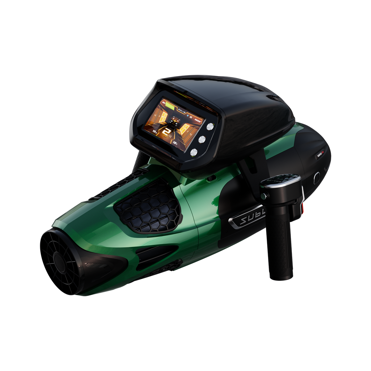 SUBLUE VAPOR Pro Underwater Scooter – 7.46 MPH Pump-Jet Performance with Dual Batteries