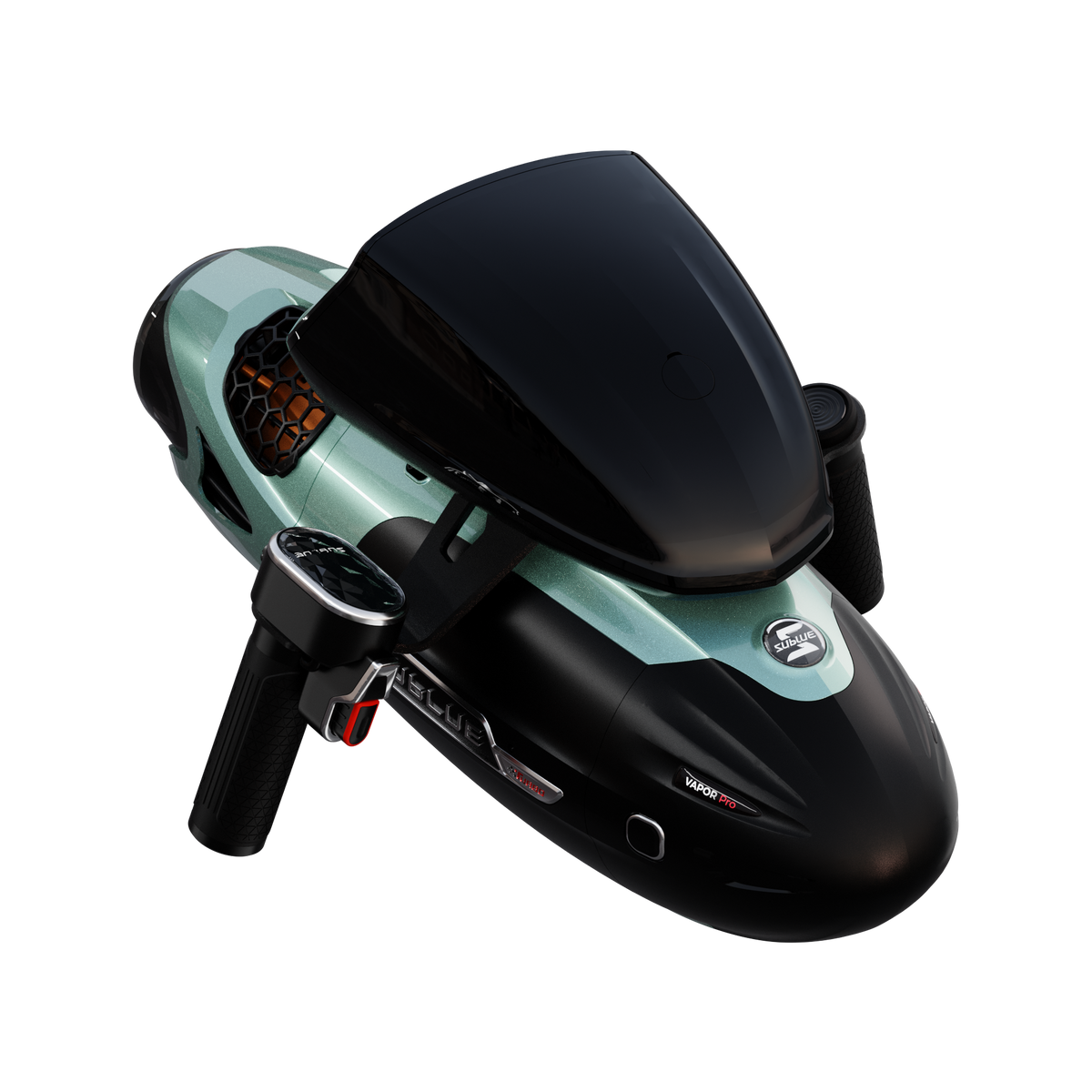 SUBLUE VAPOR Pro Underwater Scooter – 7.46 MPH Pump-Jet Performance with Dual Batteries